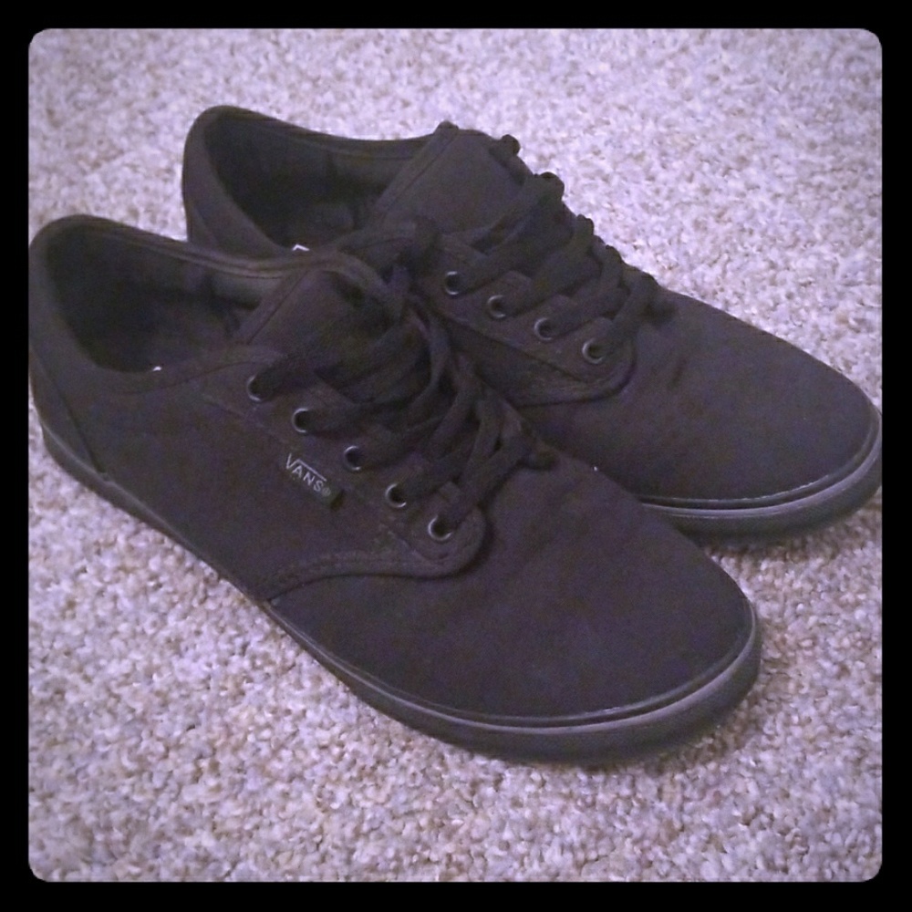 All Black Vans